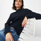 Brax Lynn Ribbed Mock Neck Top