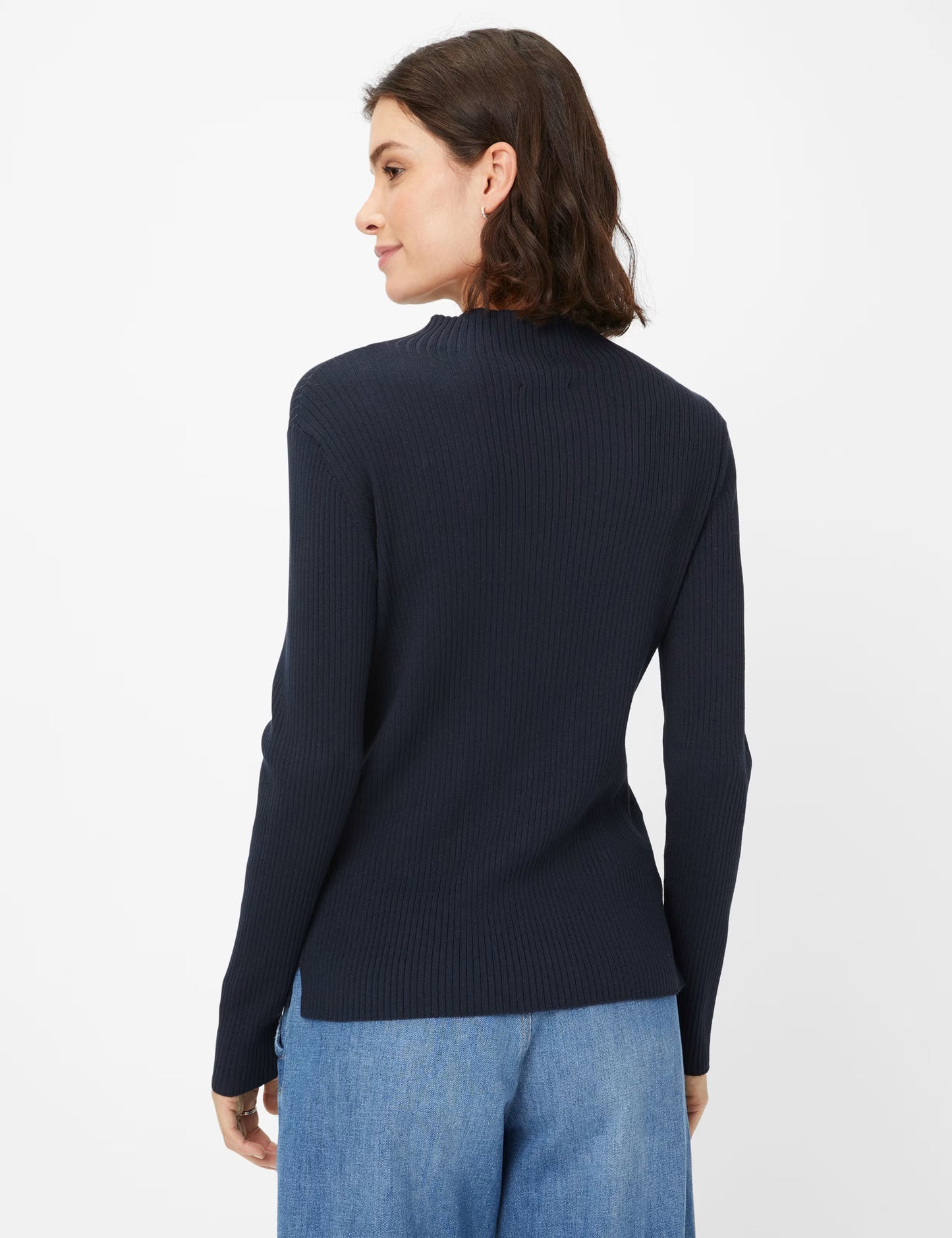 Brax Lynn Ribbed Mock Neck Top