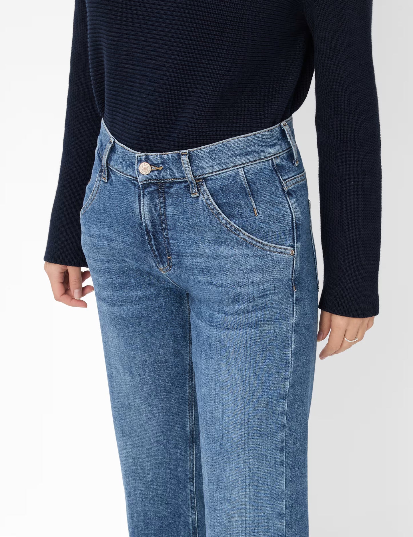 Brax Maine Wide Leg Heritage Denim Jean