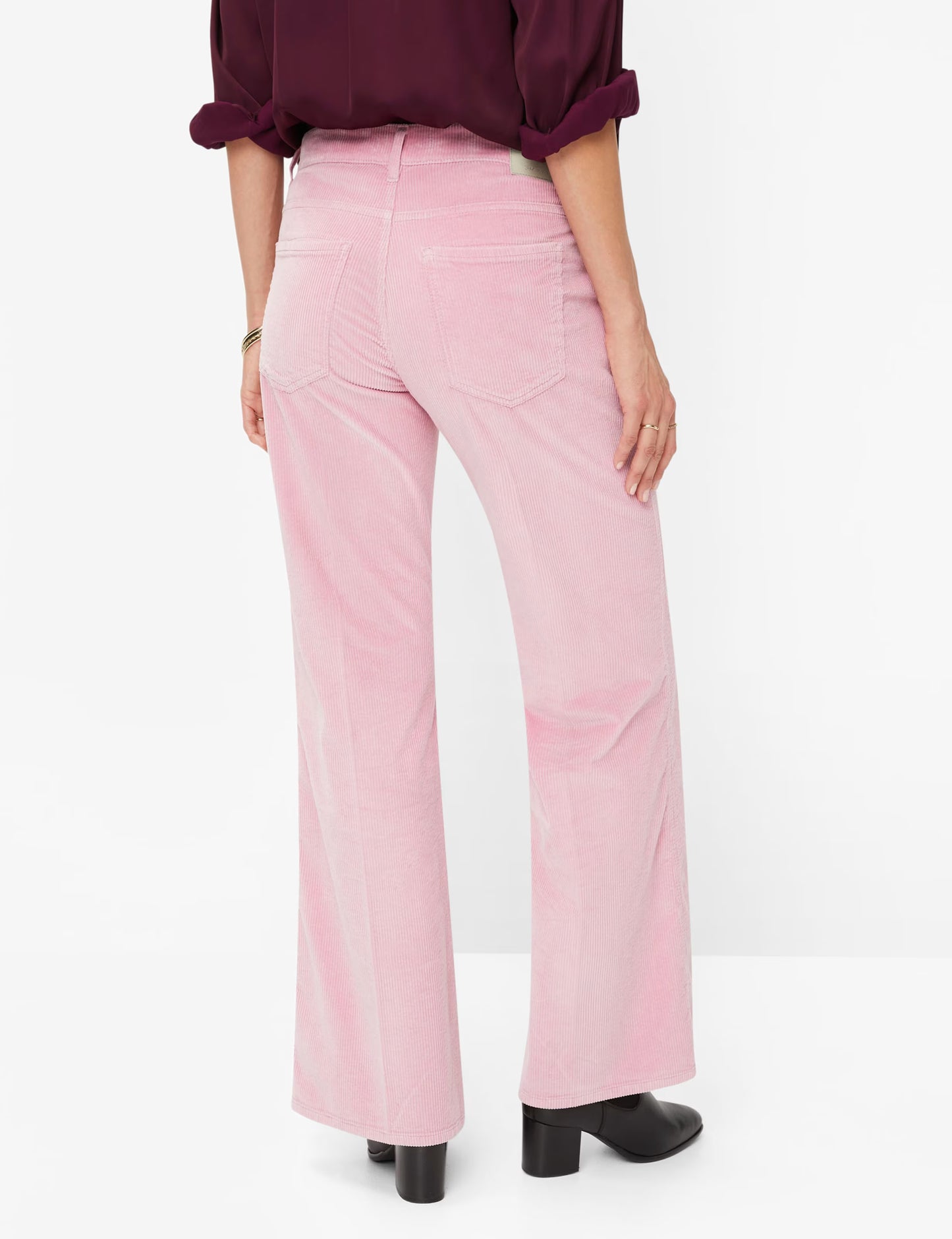 Brax Maine Cozy Corduroy Wide Leg Pant