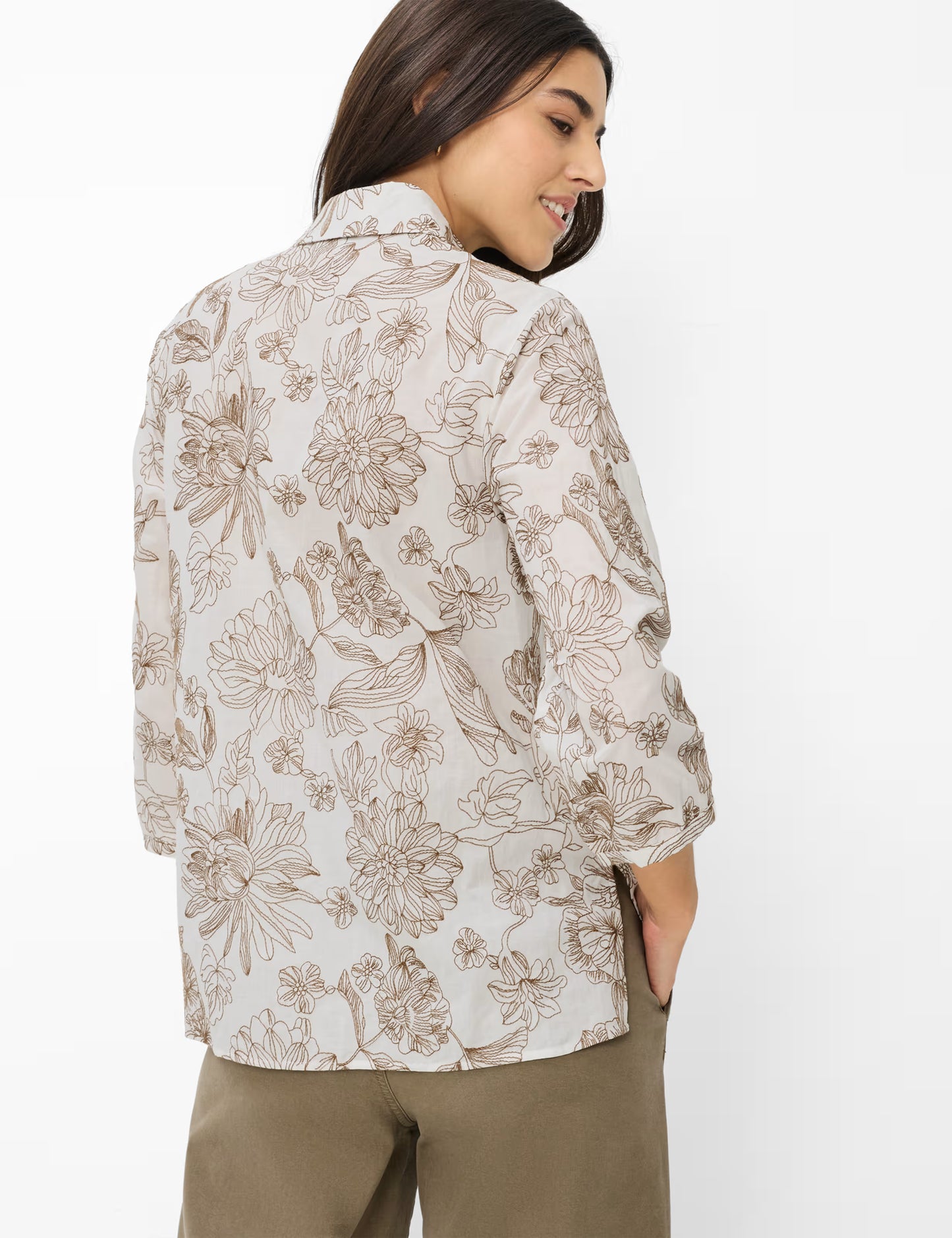 Brax Vicki Floral Blouse