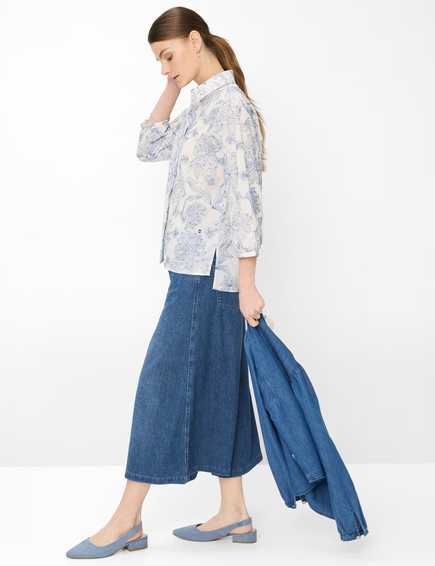 Brax Vicki Floral Blouse