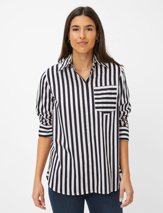 Brax Viki Stripe Cotton Shirt