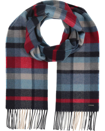 Bugatti Men's Plaid Wool Scarf