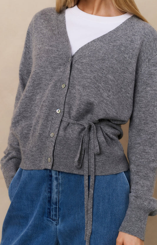 YAYA Cardigan with Side Tie