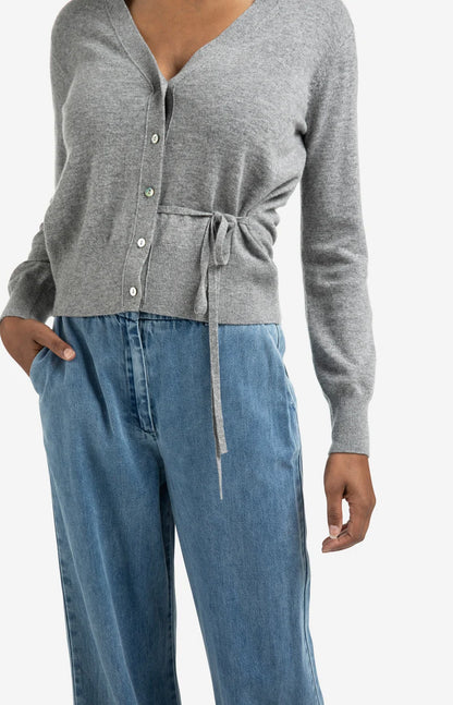 YAYA Cardigan with Side Tie