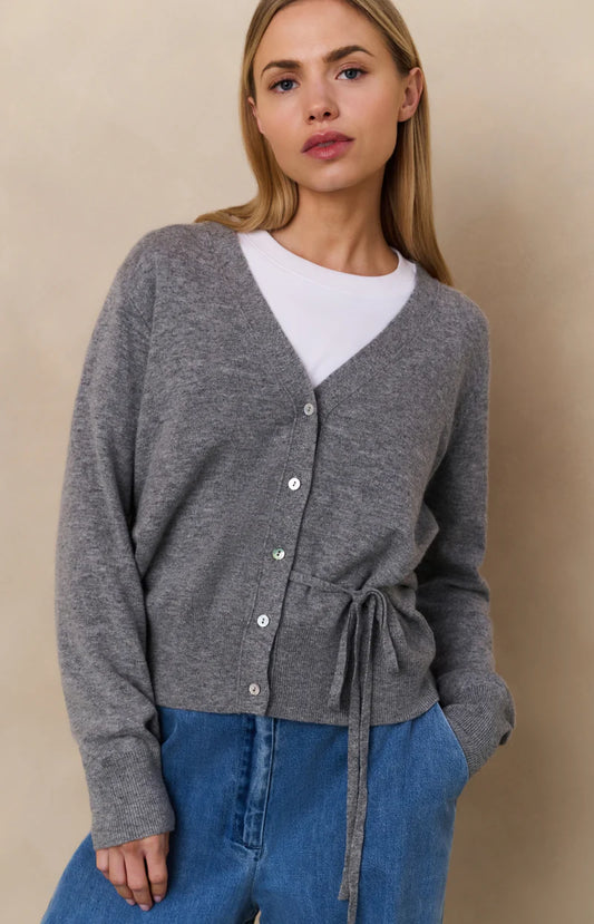 YAYA Cardigan with Side Tie
