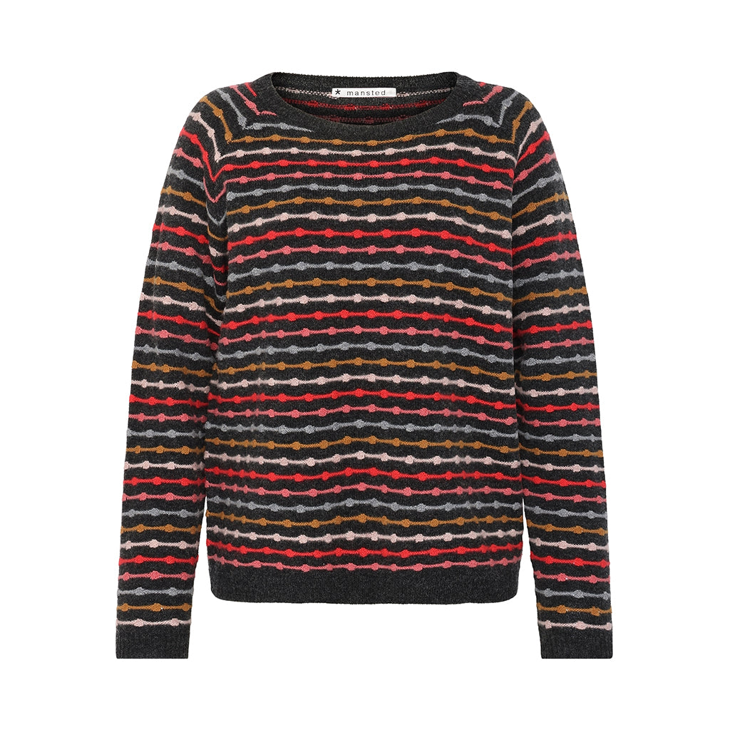 Mansted Multi Stripe Wool Sweater