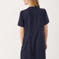 Part Two Aminase Linen T-Shirt Dress