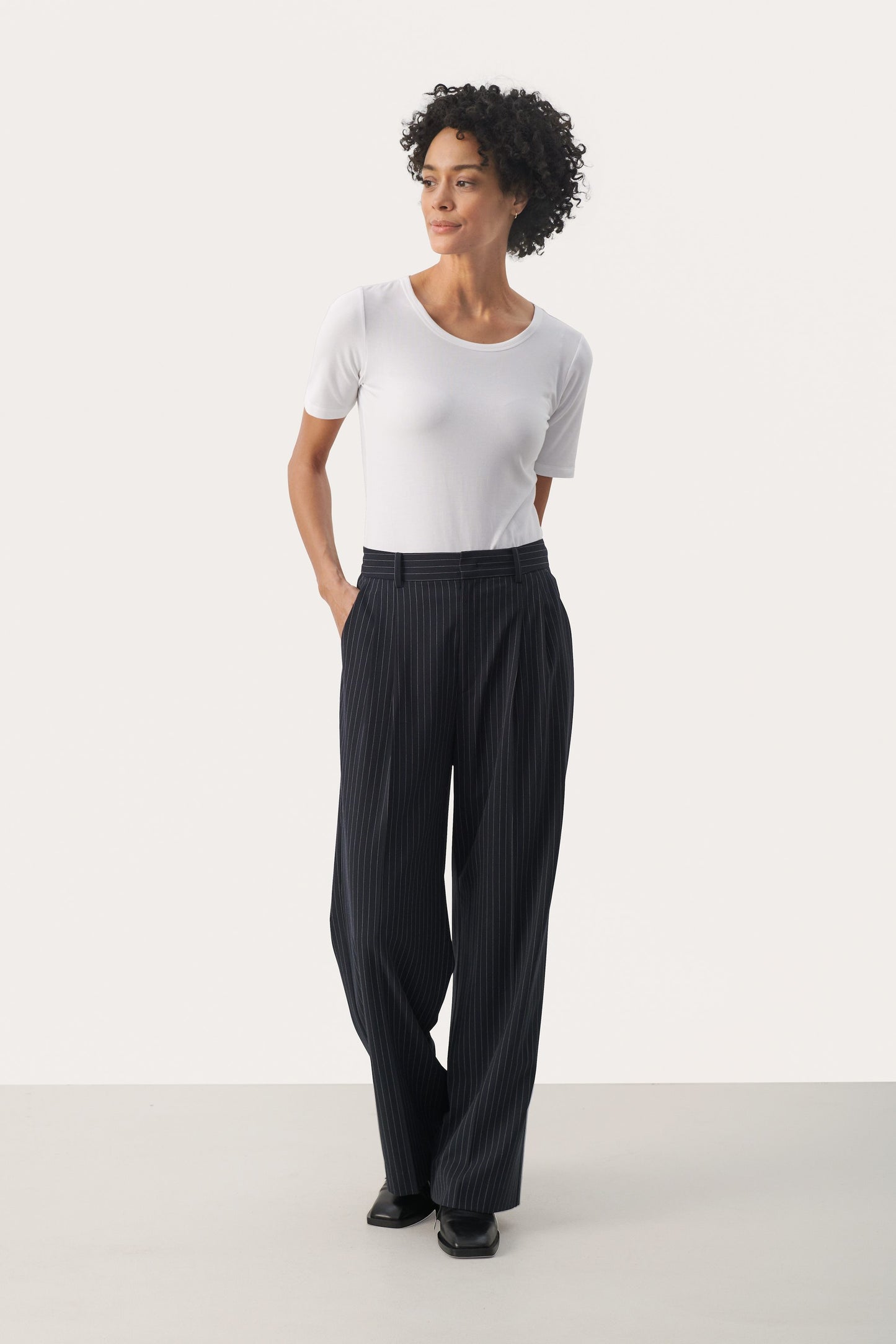 Part Two Cherra Pinstripe Pant