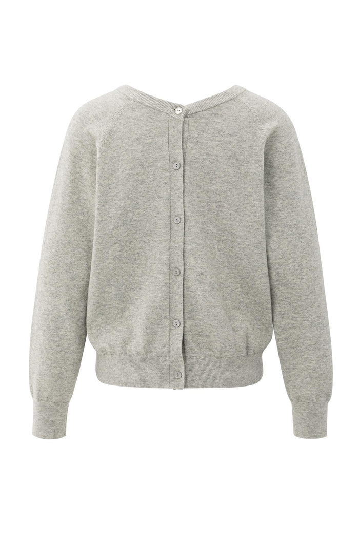 YAYA Double V-Neck Sweater