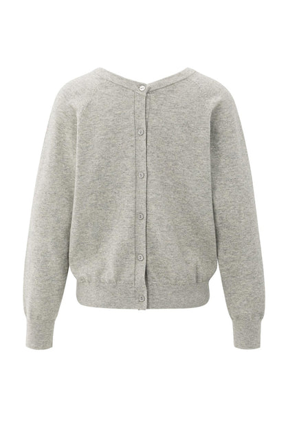 YAYA Double V-Neck Sweater