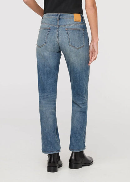 DUER Performance Denim Mid Rise Straight
