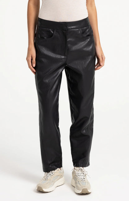 YAYA Faux Leather Trouser