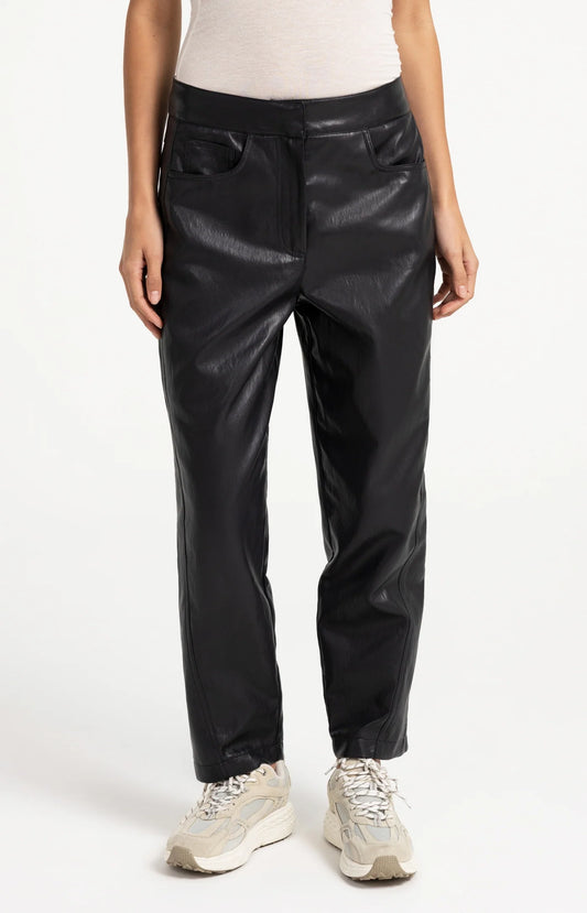 YAYA Faux Leather Trouser