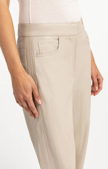 YAYA Faux Leather Trouser