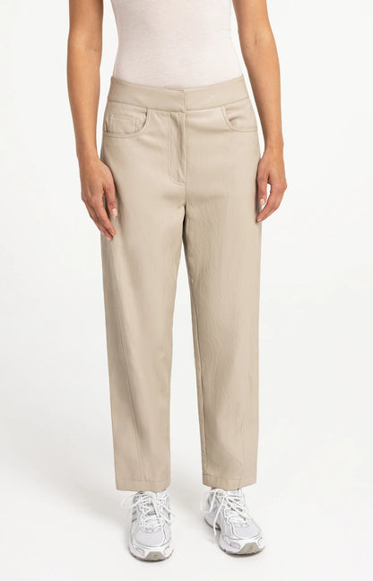 YAYA Faux Leather Trouser