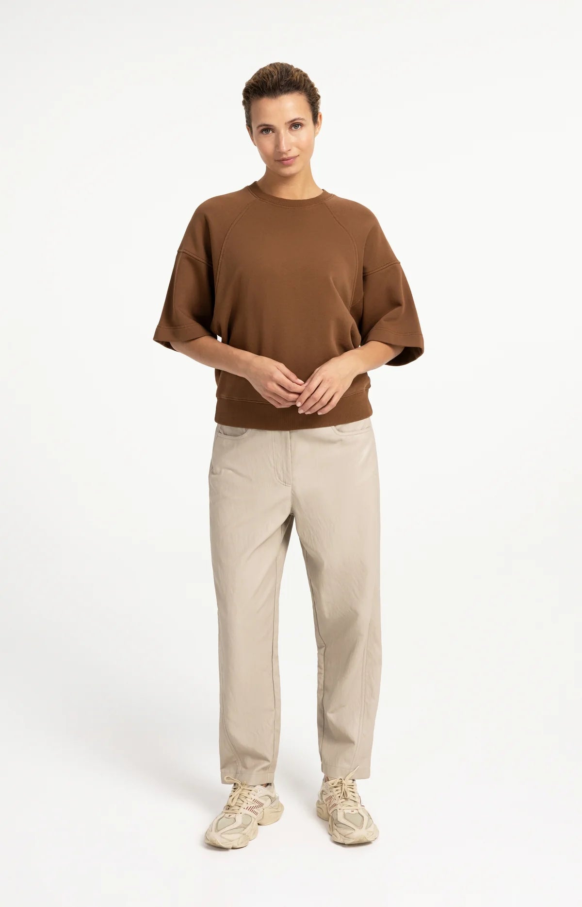 YAYA Faux Leather Trouser