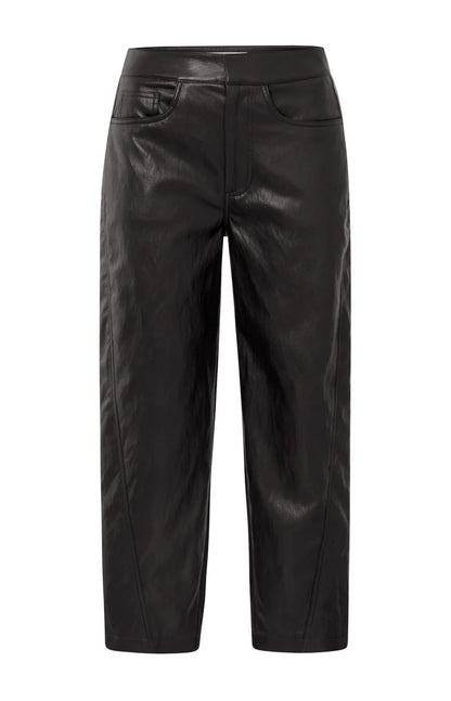 YAYA Faux Leather Trouser