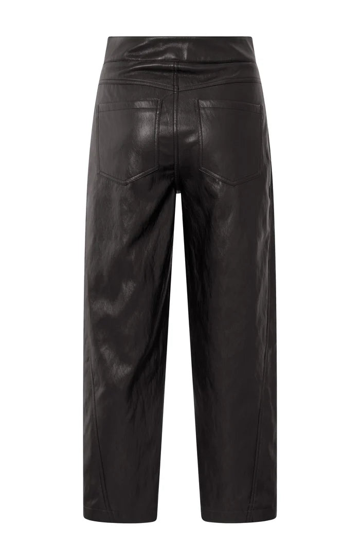 YAYA Faux Leather Trouser