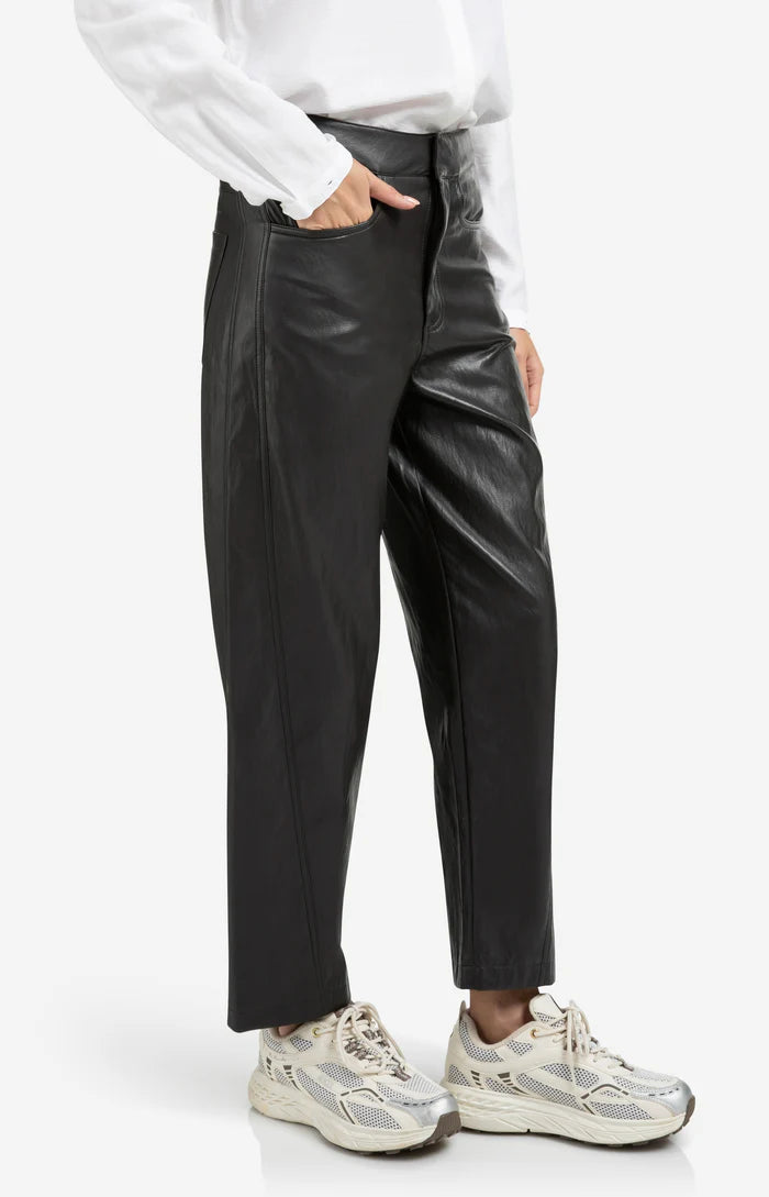 YAYA Faux Leather Trouser