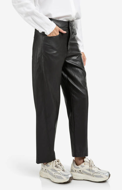 YAYA Faux Leather Trouser