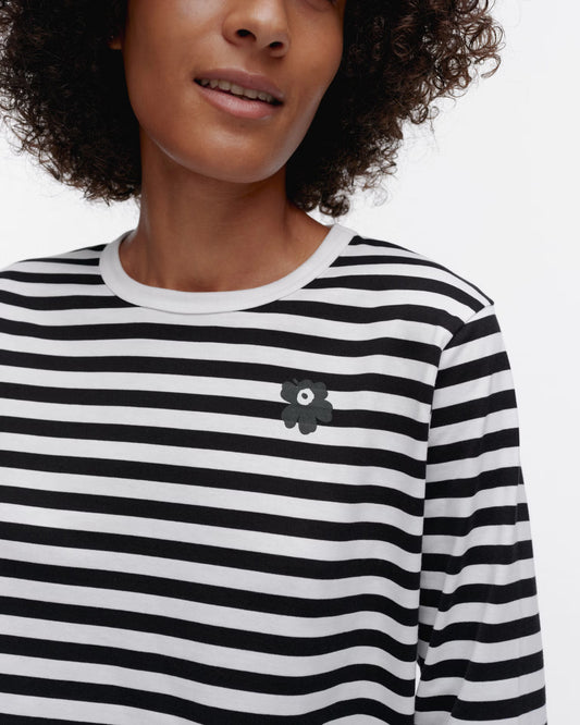 Marimekko Tasaraita Unikko Kioski Jersey Shirt