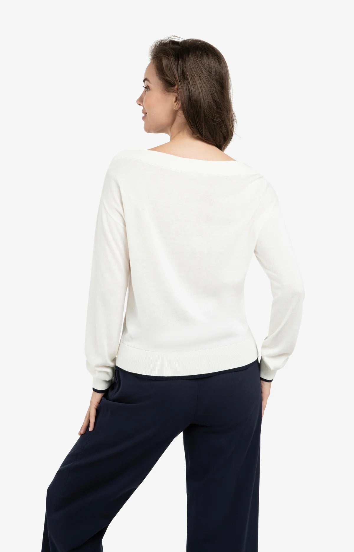 YAYA Boatneck Sweater