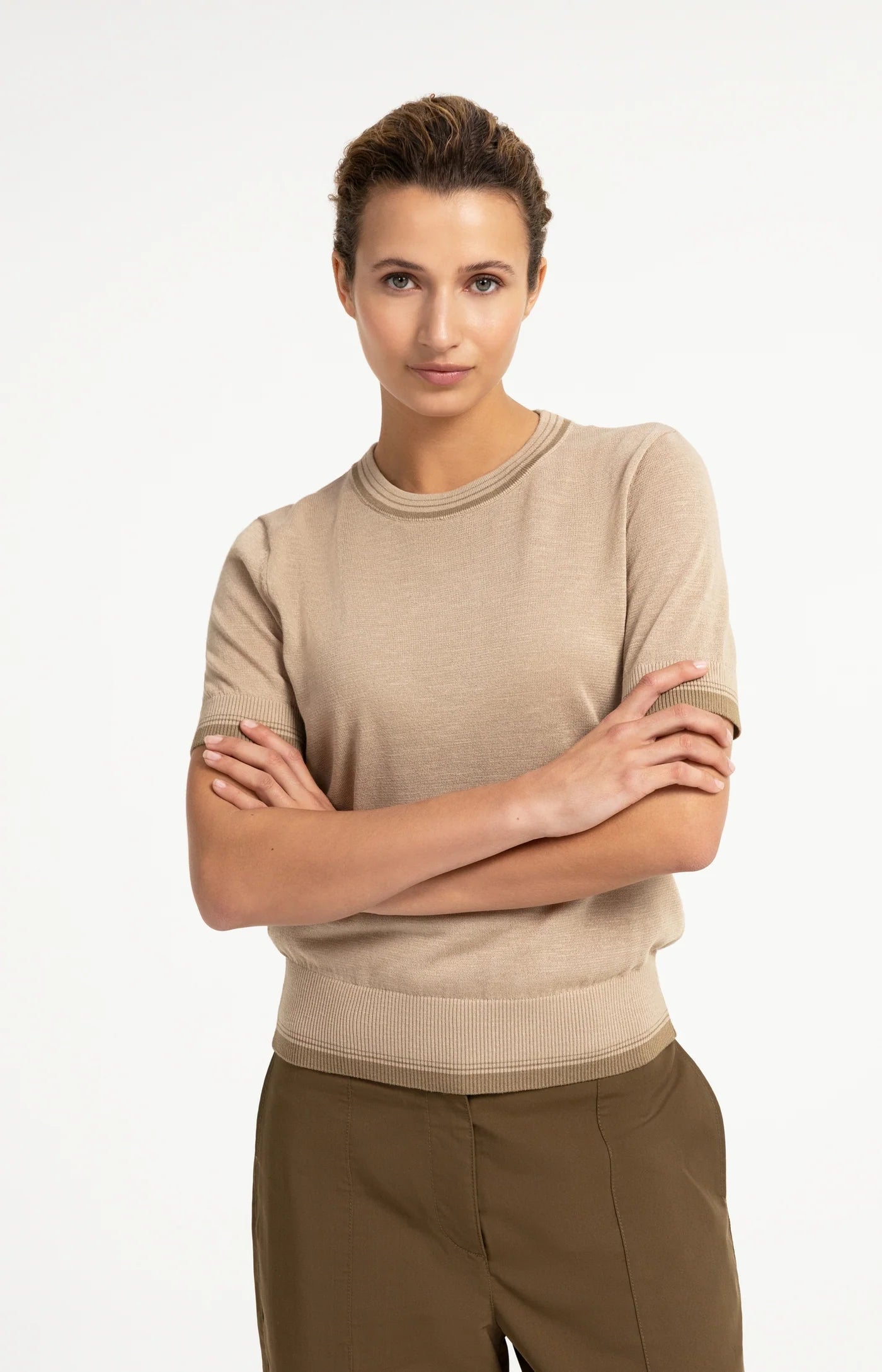 YAYA Short Sleeve Knit