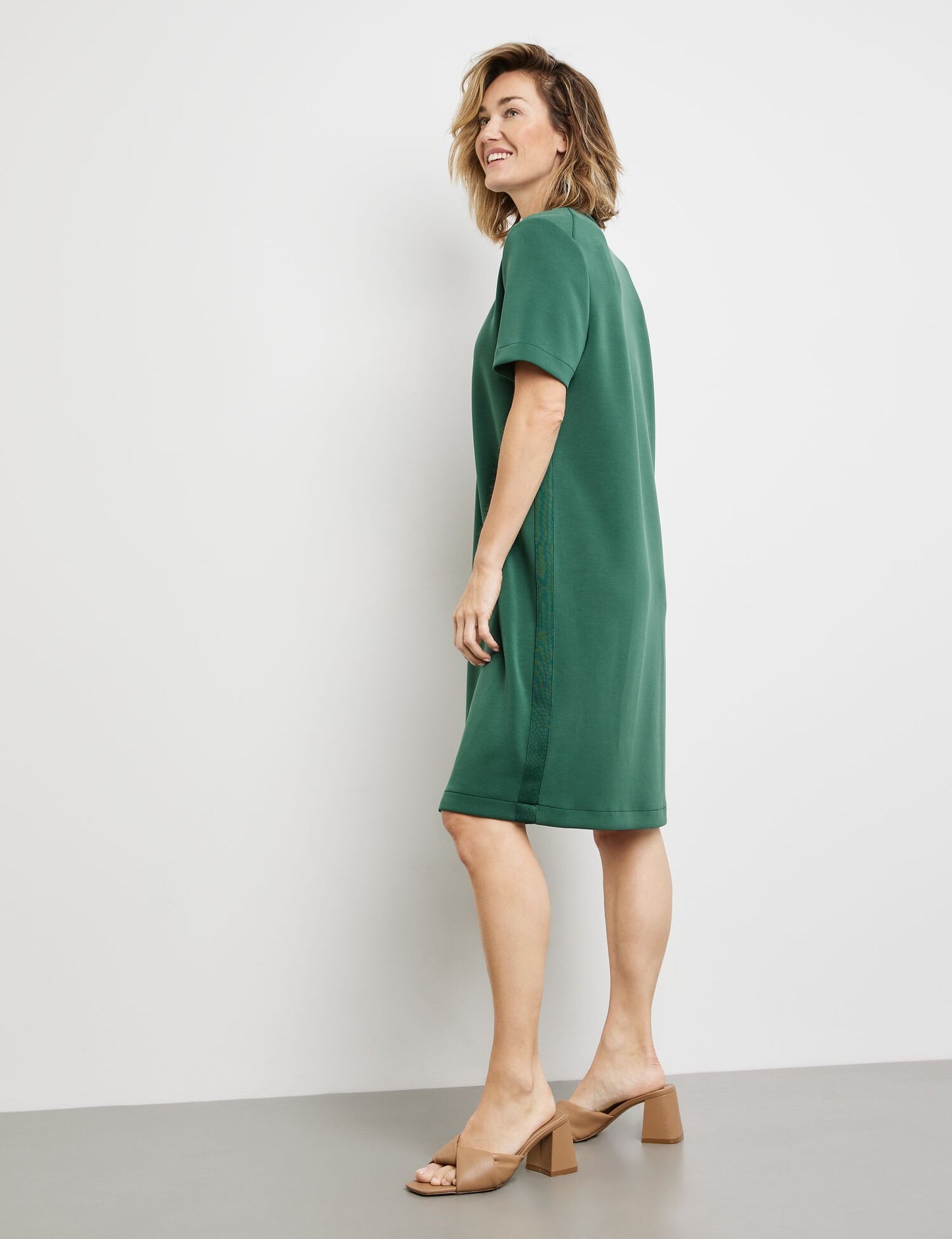 Gerry Weber Scuba V-Neck Dress