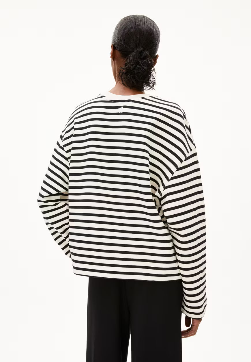 ARMEDANGELS Frankaa Stripe Sweat Shirt