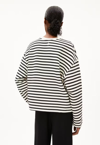 ARMEDANGELS Frankaa Stripe Sweat Shirt