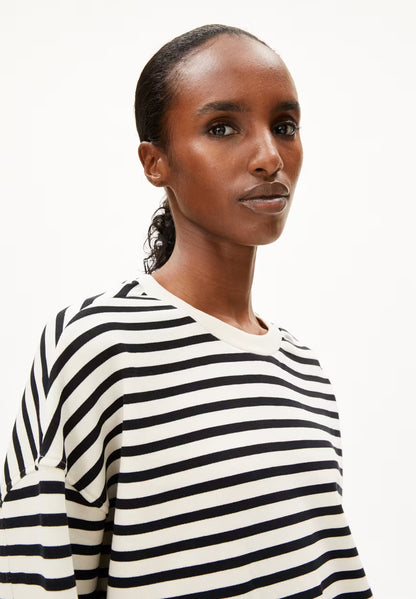 ARMEDANGELS Frankaa Stripe Sweat Shirt