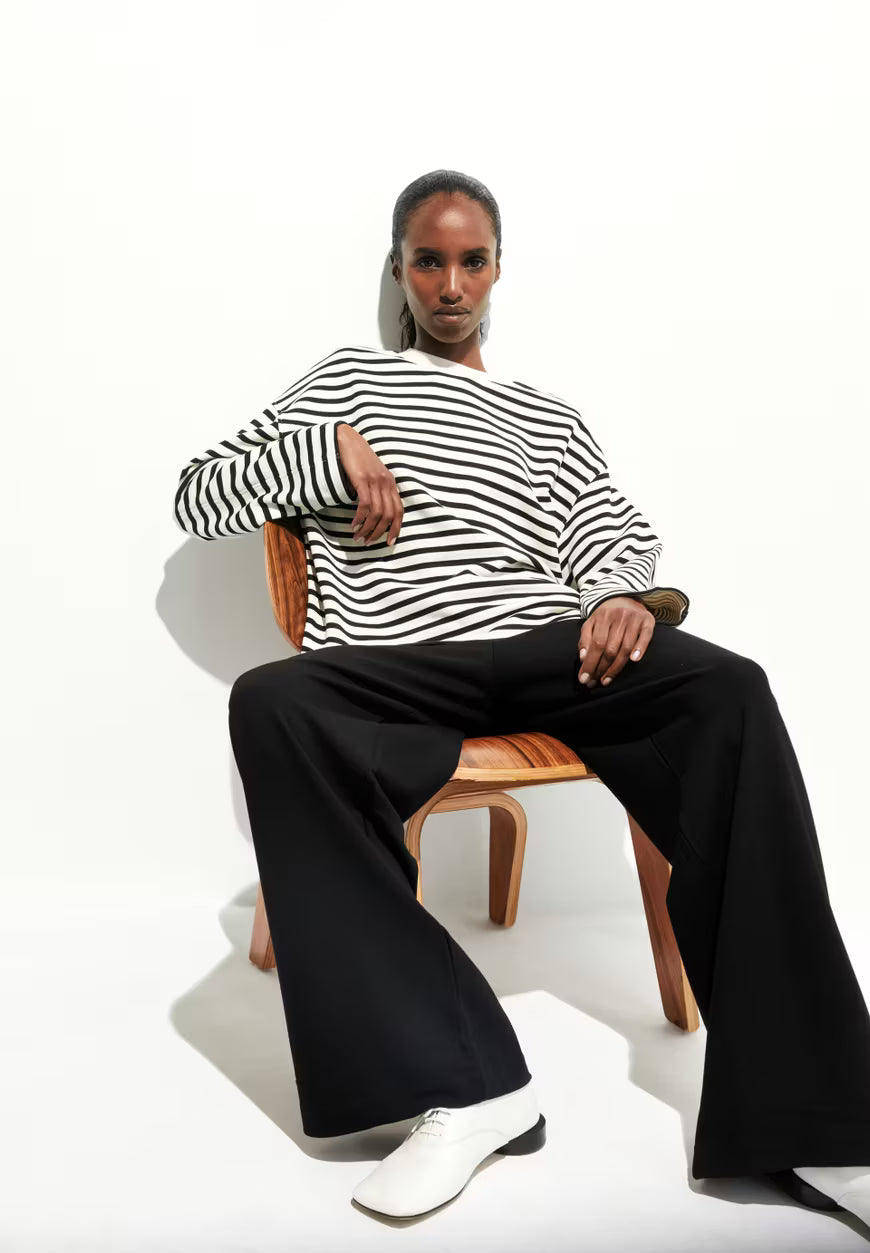 ARMEDANGELS Frankaa Stripe Sweat Shirt
