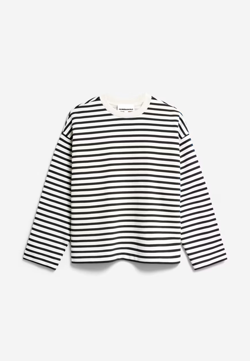 ARMEDANGELS Frankaa Stripe Sweat Shirt