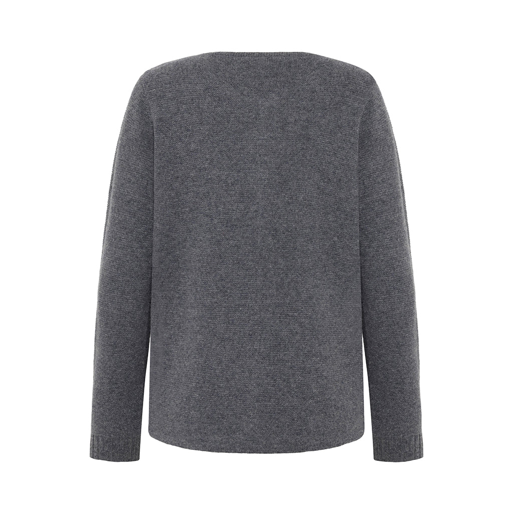 Mansted Gertrud Zip Up Wool Cardigan