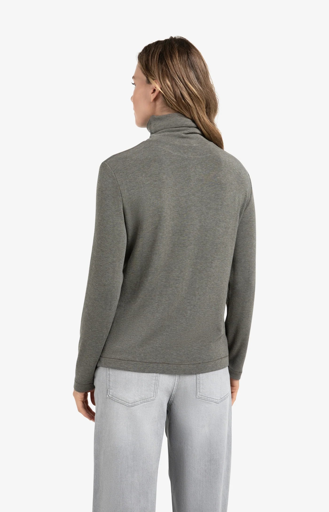 YAYA Jersey Knit Turtleneck