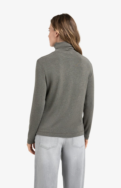 YAYA Jersey Knit Turtleneck