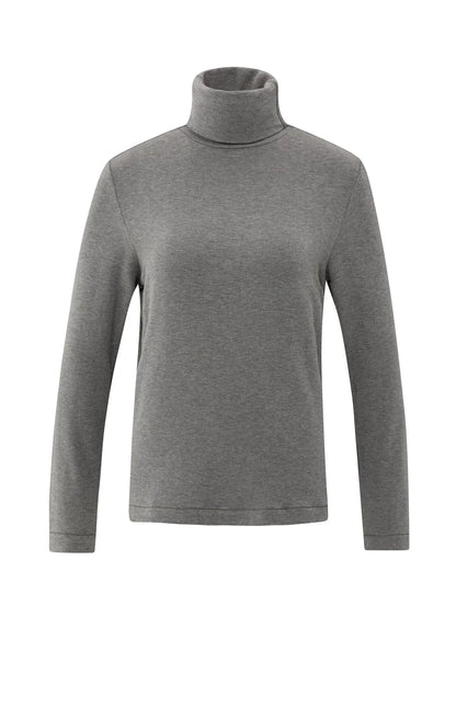YAYA Jersey Knit Turtleneck