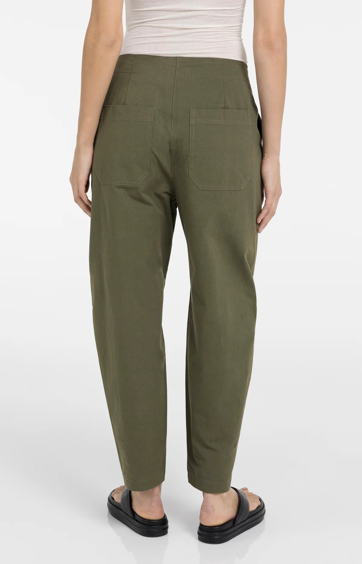 YAYA High Waist Barrel Pant