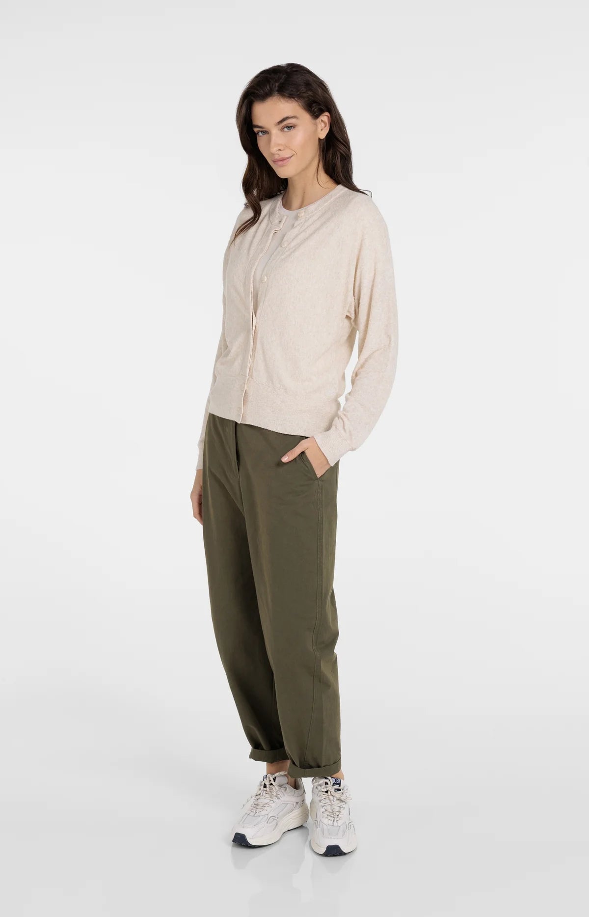 YAYA High Waist Barrel Pant