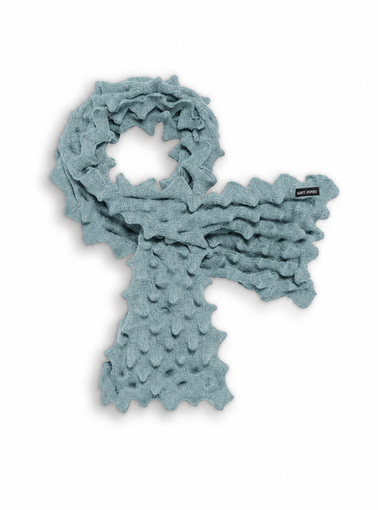 Saint James Alveole Popcorn Scarf
