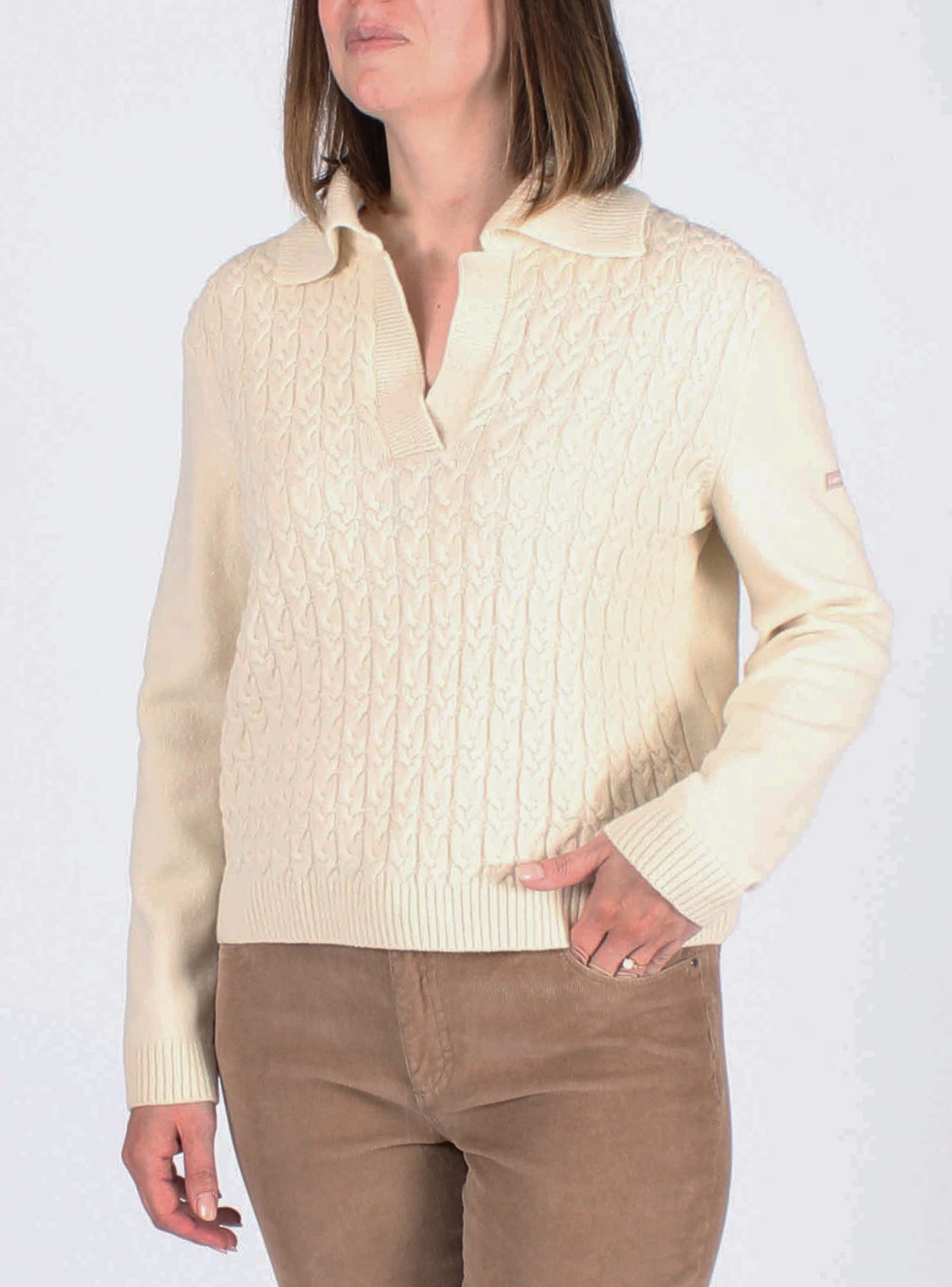 Saint James Samones Collared Sweater