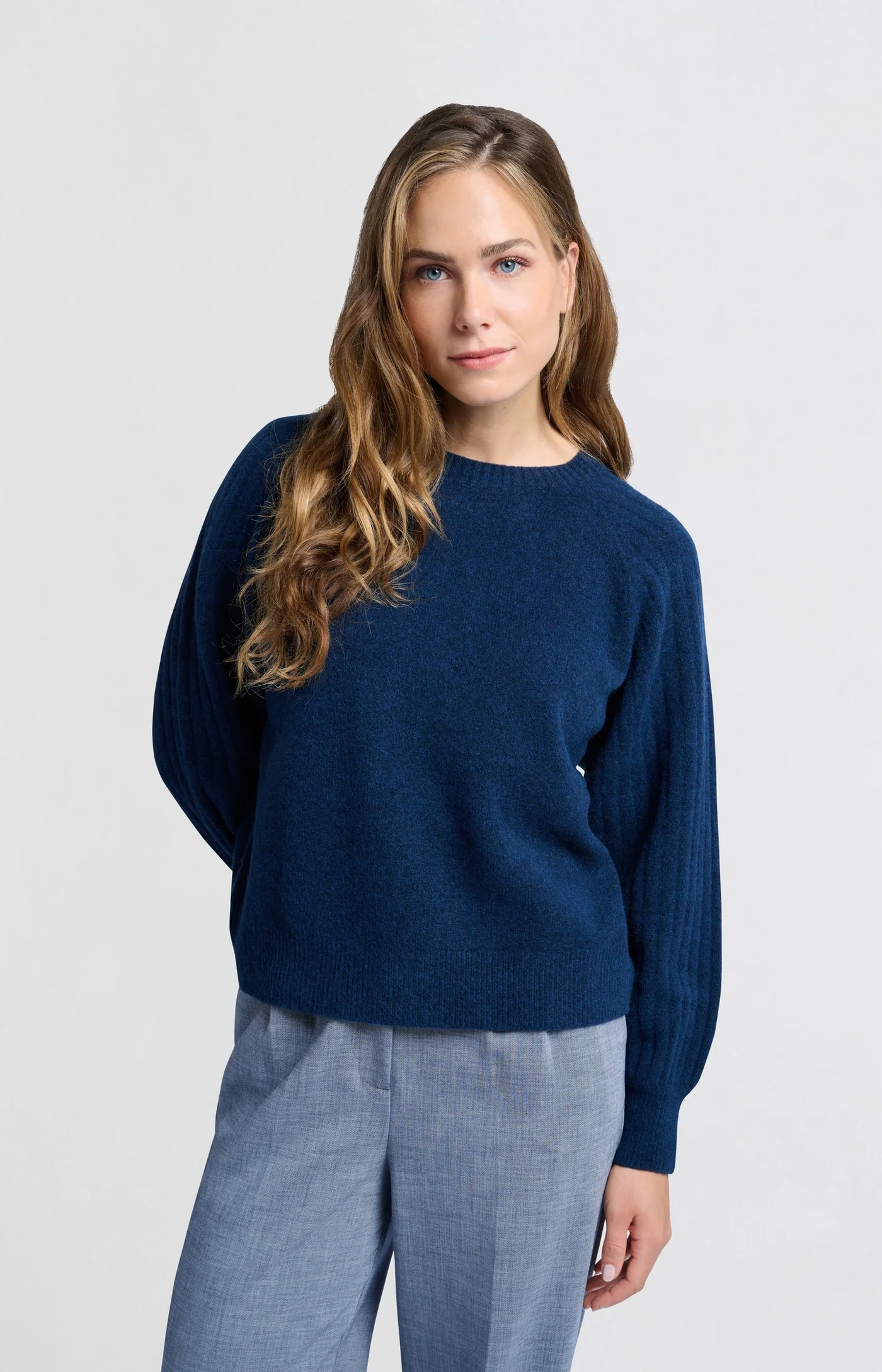 YAYA Ribbed Sweater