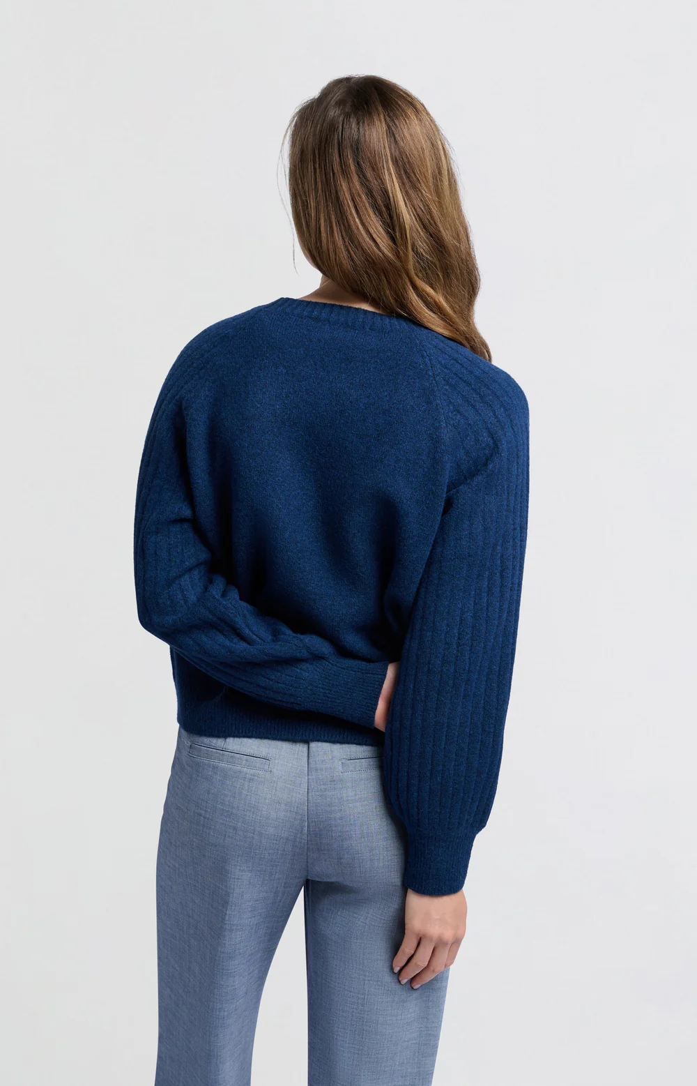 YAYA Ribbed Sweater