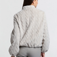 YAYA Faux Fur Cable Jacket