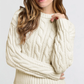 YAYA Cable Knit Sweater