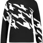 Gerry Weber Print Fine Knit Jumper