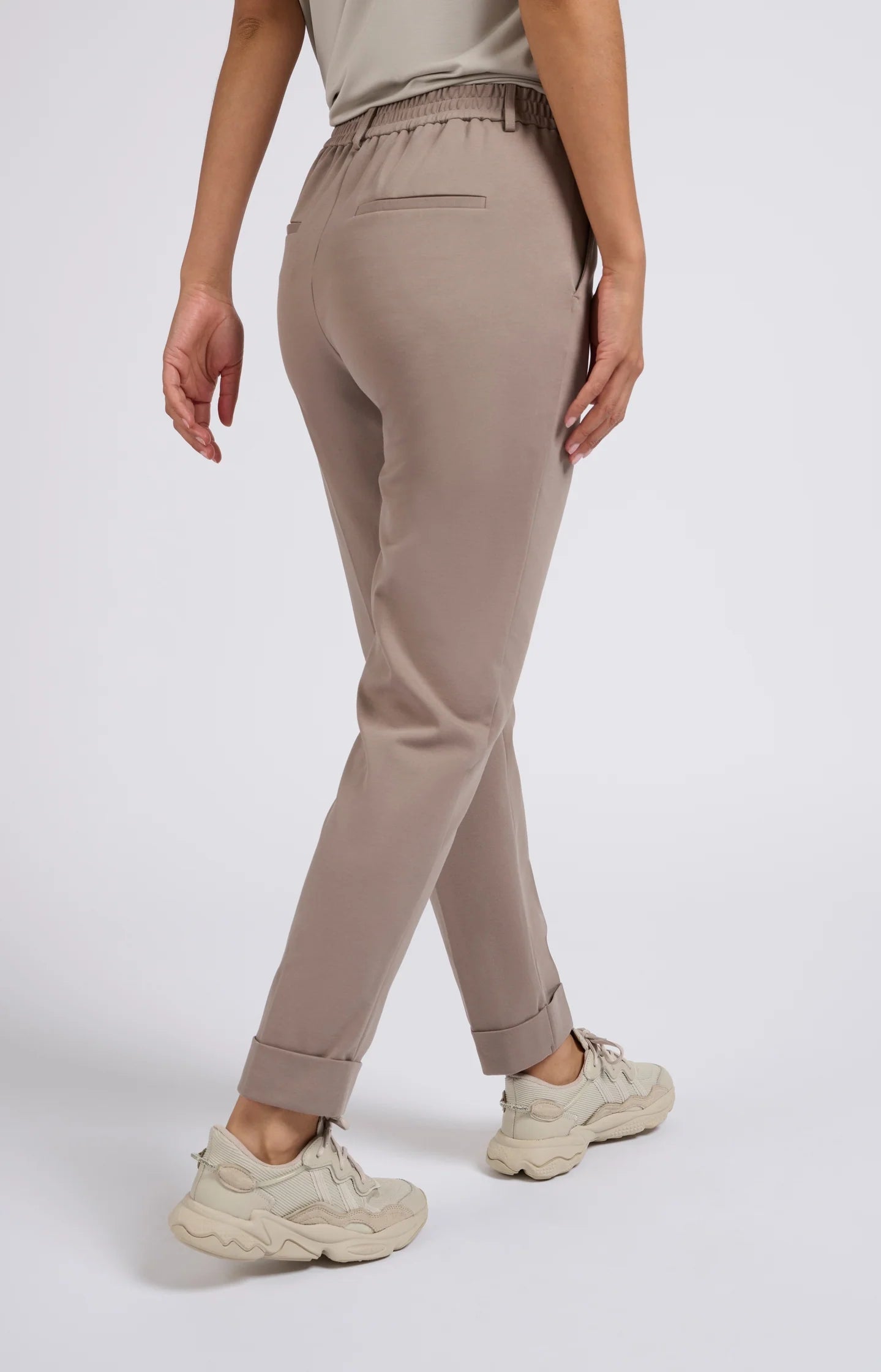 YAYA Jersey Tailored Trouser with Hem