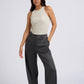 YAYA Jersey Wide Leg Trouser